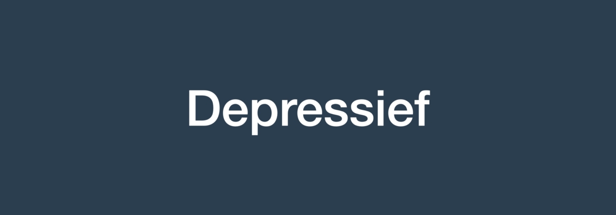 De depressieve persoonlijkheidsstructuur