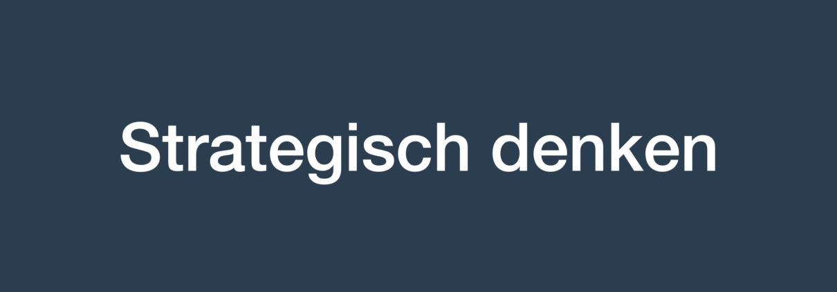 Strategisch denken 1