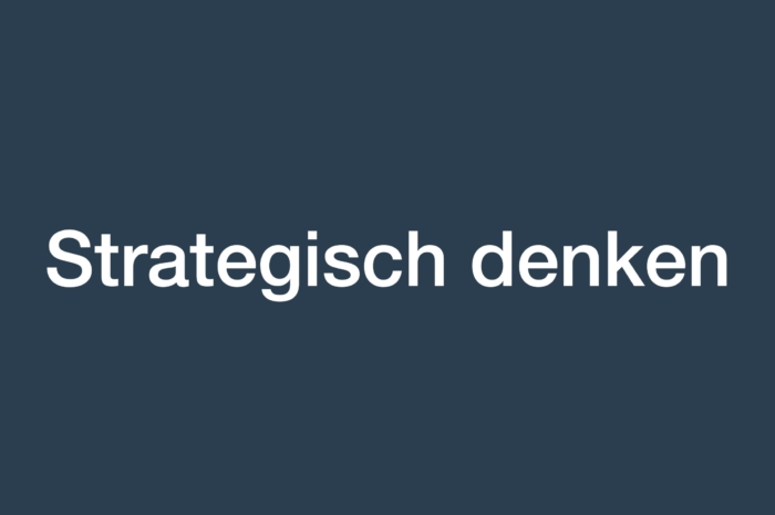 Strategisch denken 1