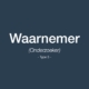 Waarnemer nieuw